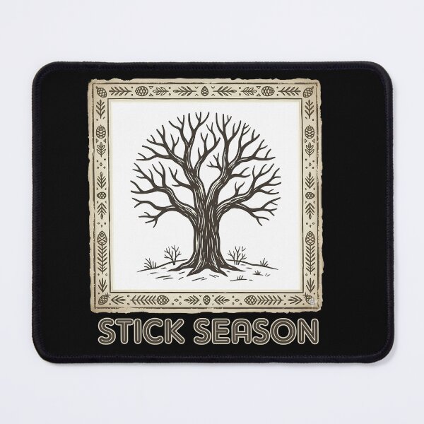Item preview, Retro New England Cabin Stick Season designed and sold by ByteVortex.