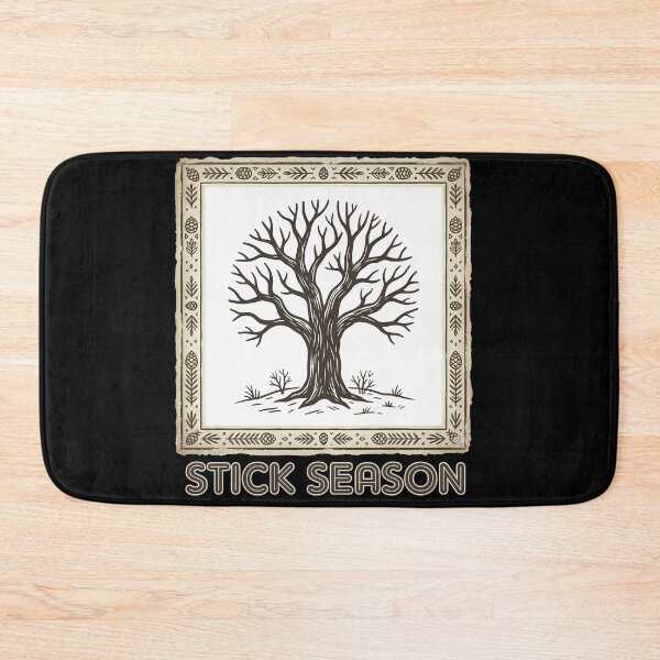 Item preview, Retro New England Cabin Stick Season  designed and sold by ByteVortex.