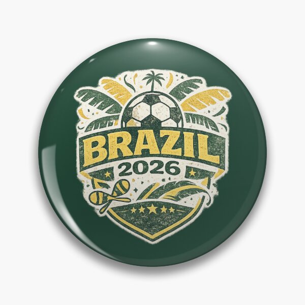 Item preview, Brazil 2026 Vintage Soccer Fan World Cup Supporter Shirt designed and sold by ArthUpscale.