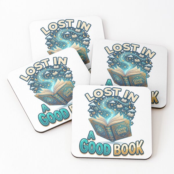 Item preview, Lost In A Good Book Book Lover Design designed and sold by Pixel Analytics.