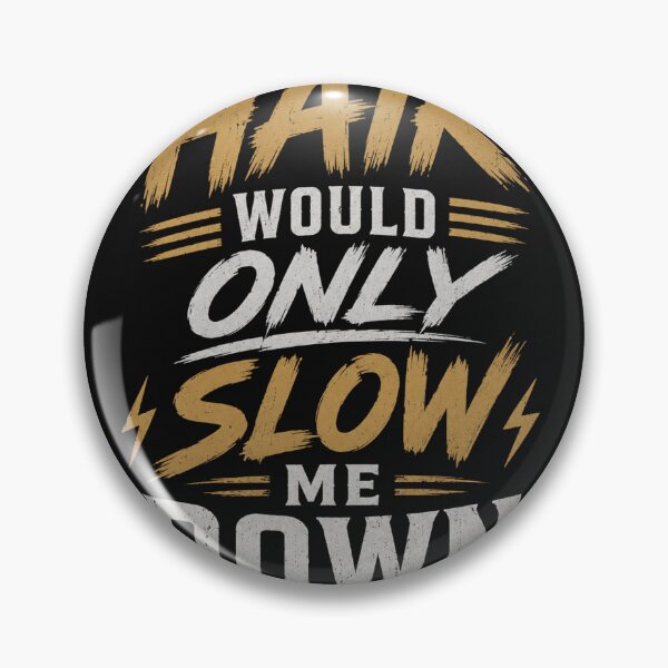 Item preview, Hair Would Only Slow Me Down Dad Humor designed and sold by Zbixu.