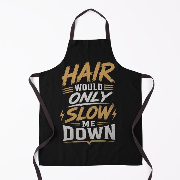 Item preview, Hair Would Only Slow Me Down Dad Humor designed and sold by Zbixu.
