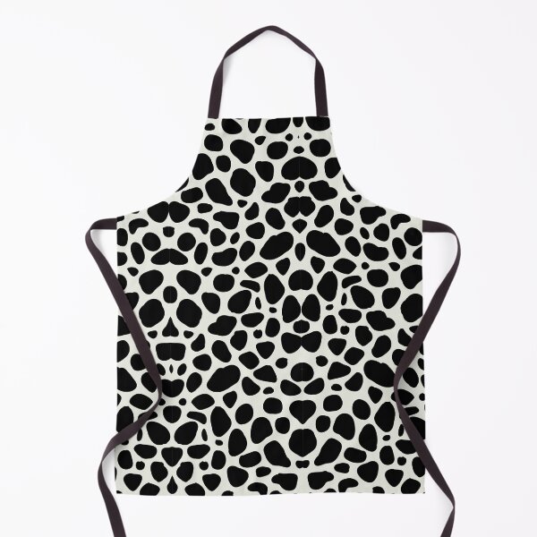 Item preview, Black White Cow Print Pattern designed and sold by reanacreations.