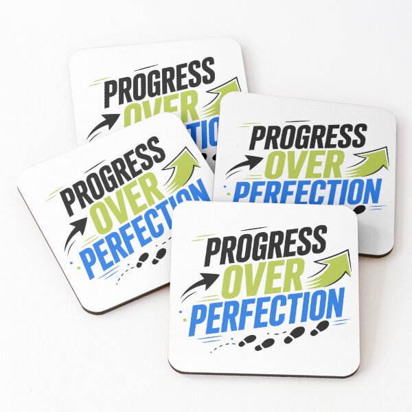 Item preview, Progress Over Perfection Mindset designed and sold by the-dovlat.