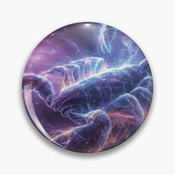 Item preview, Cosmic Scorpion Art - Zodiac Wall Decor designed and sold by Nick Seidel.