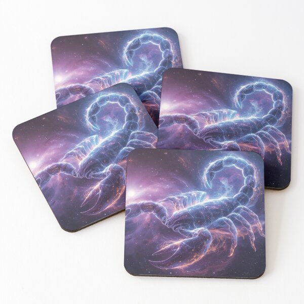 Item preview, Cosmic Scorpion Art - Zodiac Wall Decor designed and sold by Nick Seidel.