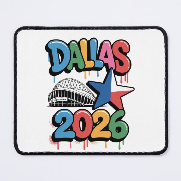 Item preview, Dallas 2026 Texas Soccer Souvenir T-Shirt V18 designed and sold by DarylWelsh2024.