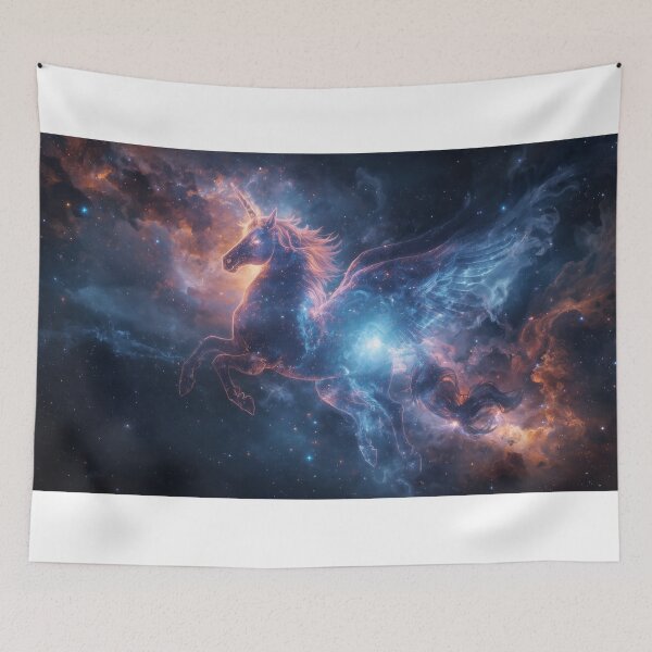 Item preview, Cosmic Unicorn in Space Art designed and sold by Nick Seidel.