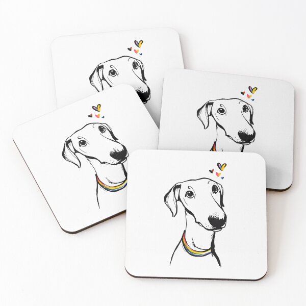 Item preview, Dog Lover Birthday Gift for Pet Parent Rainbow Rescue Dog designed and sold by PixelQ.