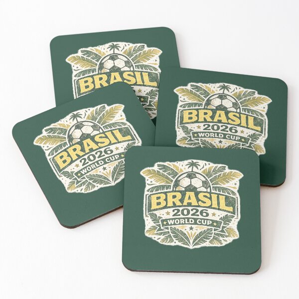 Item preview, Brasil World Cup 2026 Vintage Football Fan Shirt designed and sold by ArthUpscale.