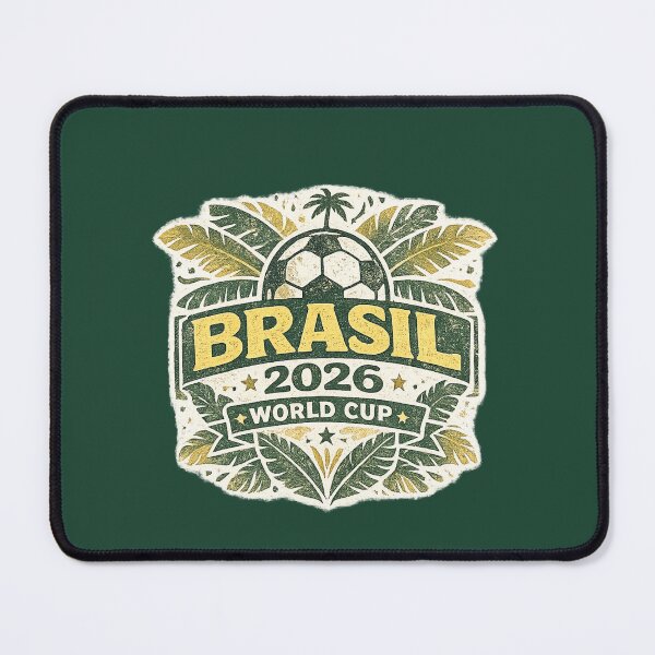 Item preview, Brasil World Cup 2026 Vintage Football Fan Shirt designed and sold by ArthUpscale.