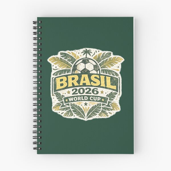 Item preview, Brasil World Cup 2026 Vintage Football Fan Shirt designed and sold by ArthUpscale.