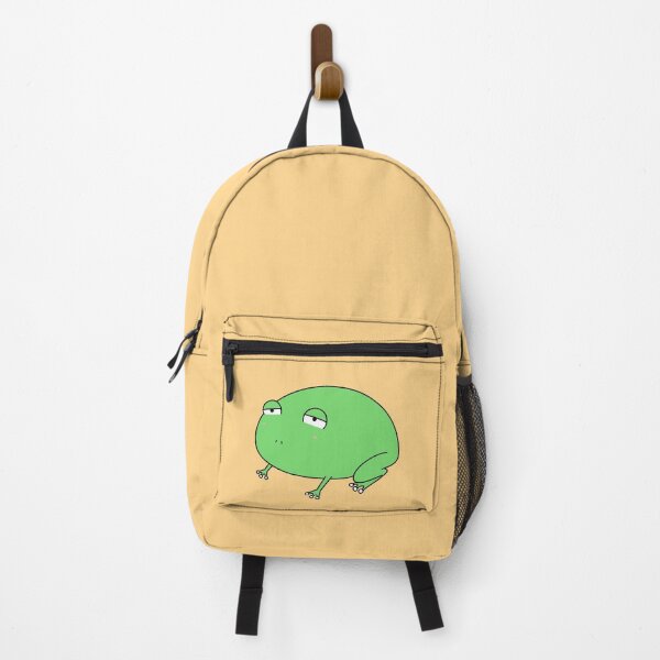 Item preview, Funny Grumpy Green Frog Cute Chonky Cartoon designed and sold by ubborn.