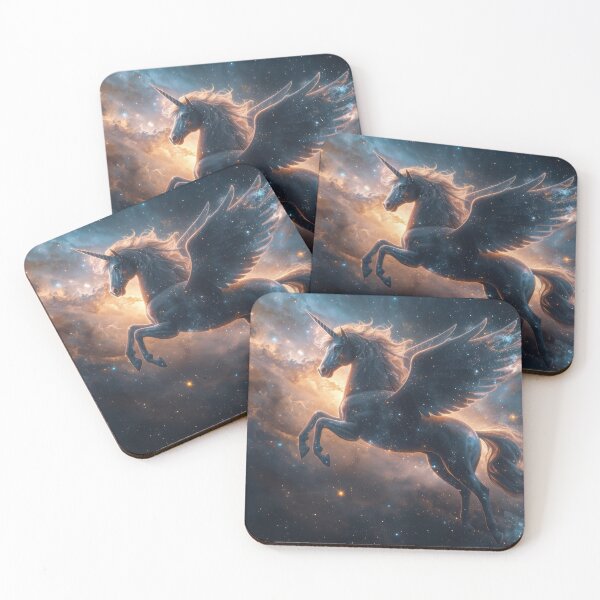 Item preview, Majestic Pegasus in Cosmic Nebula designed and sold by Nick Seidel.