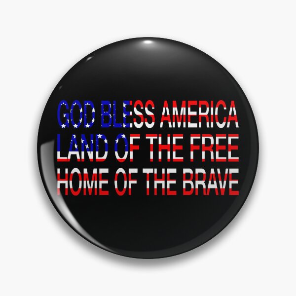 Item preview, God Bless America: American Flag designed and sold by SarahJosArt.