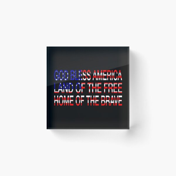 Item preview, God Bless America (Print) designed and sold by SarahJosArt.