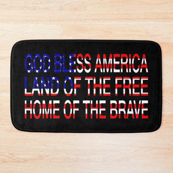 Item preview, God Bless America: American Flag designed and sold by SarahJosArt.
