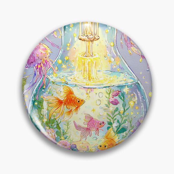 Item preview, cool water color style ghiblis under water fantasy designed and sold by ITsyxuanart.