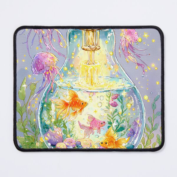 Item preview, cool water color style ghiblis under water fantasy designed and sold by ITsyxuanart.