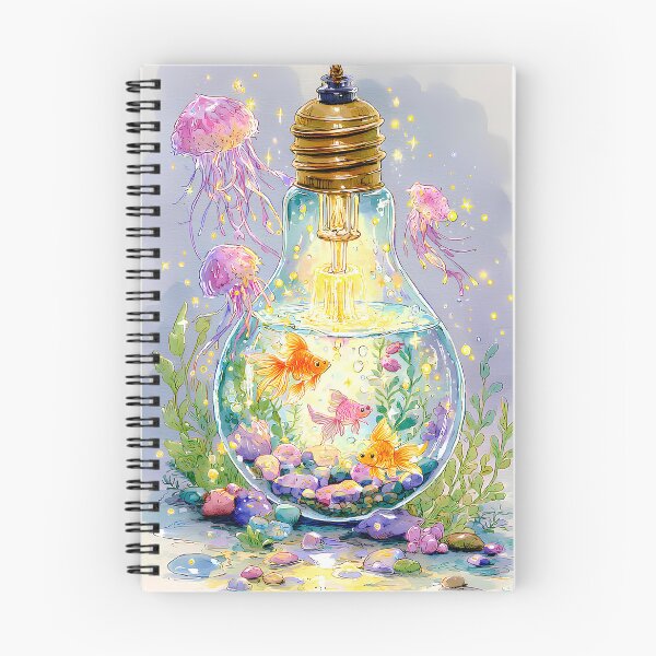Item preview, cool water color style ghiblis under water fantasy designed and sold by ITsyxuanart.