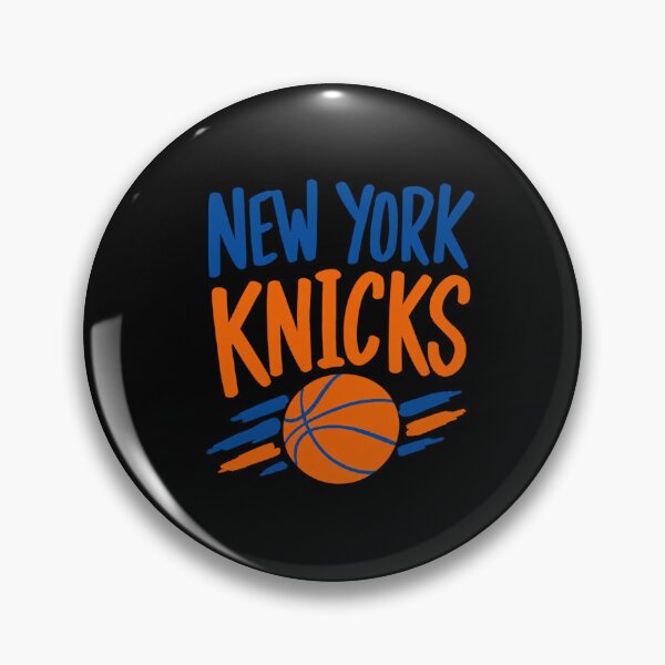 Item preview, New York Knicks basketball bold colorful brush stroke designed and sold by MartaNeubano.