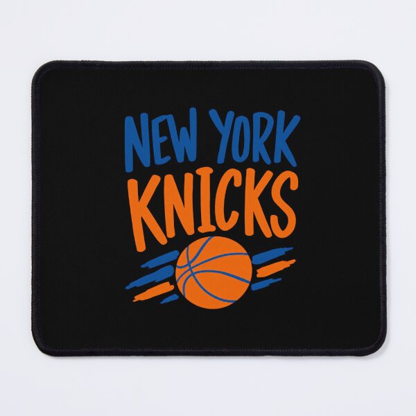 Item preview, New York Knicks basketball bold colorful brush stroke designed and sold by MartaNeubano.