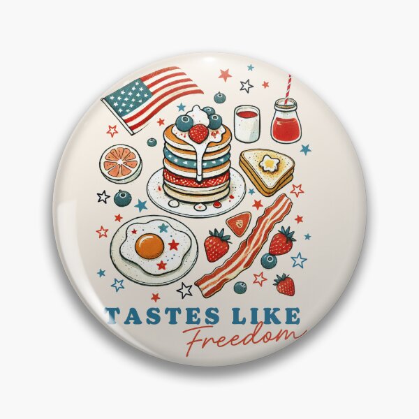 Item preview, Vintage Patriotic Tastes Like Freedom Breakfast - 4th Of July designed and sold by legendaryskins.