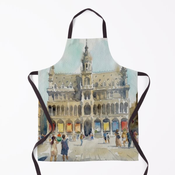 Item preview, Brussels Grand Place Historic Square designed and sold by caracatita75.
