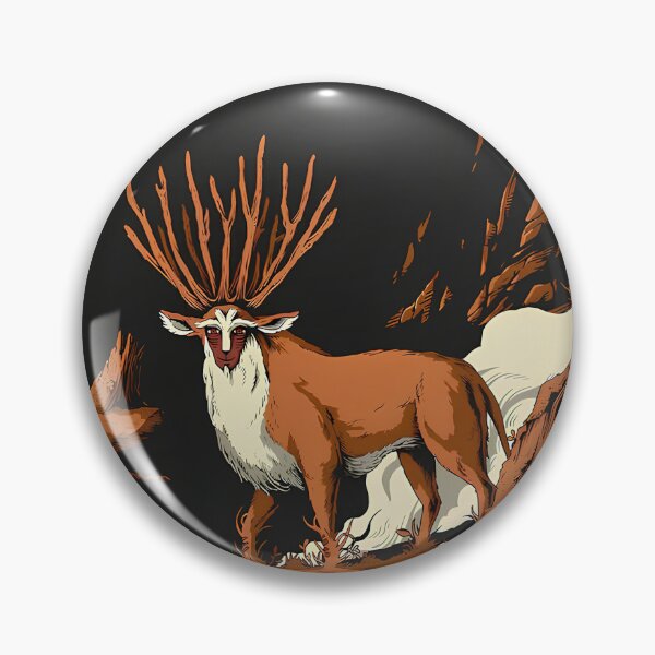 Item preview, Cute cool spirits deer [[momonokes]]  -%[ghiblis]%- walk aways  designed and sold by ITsyxuanart.
