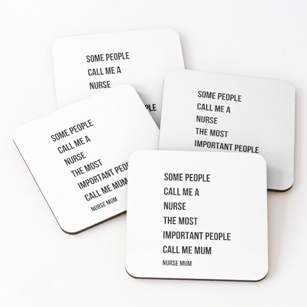 Item preview, Some People Call Me A Nurse The Most Important Call Me Mum Nurse Mum Gift designed and sold by NurseNationCo.
