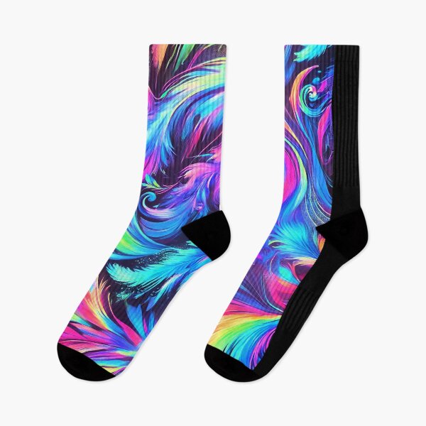 Item preview, ✨ Spectrum Feathers – Aurora Unbound designed and sold by WheelieGdArt.