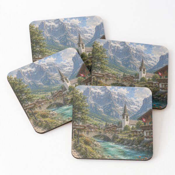 Item preview, Grindelwald Alpine Paradise – Bernese Oberland, Switzerland designed and sold by Era-of-Traveler.