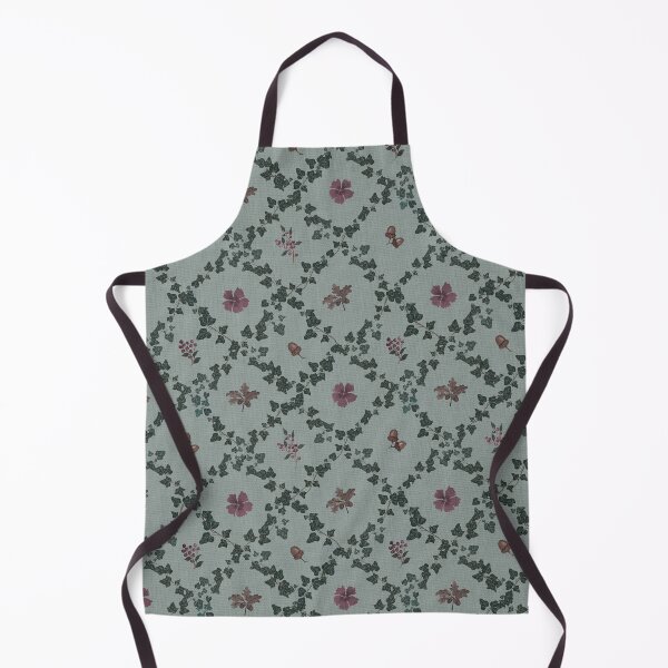 Item preview, Winter Hedgerow Floral Trellis Woodland pattern designed and sold by Designs by christel_treiber.