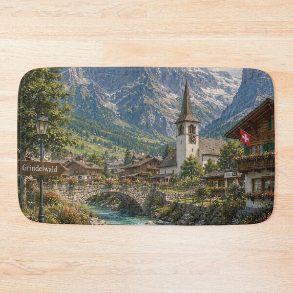 Item preview, Grindelwald Alpine Paradise – Bernese Oberland, Switzerland designed and sold by Era-of-Traveler.