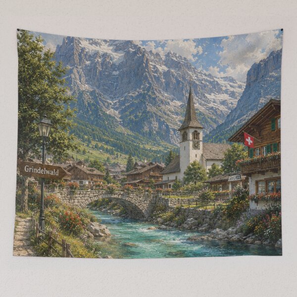 Item preview, Grindelwald Alpine Paradise – Bernese Oberland, Switzerland designed and sold by Era-of-Traveler.