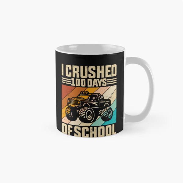 Item preview, I Crushed 100 Days Of School Monster Truck Student Celebration designed and sold by PopStars1993.