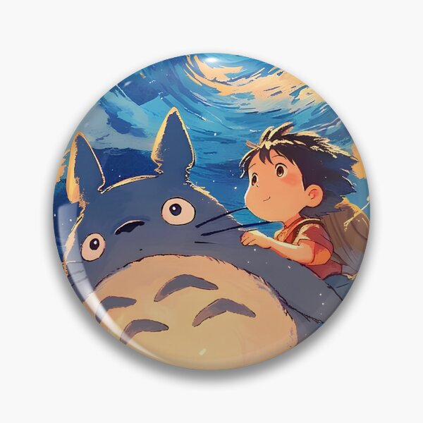 Item preview, Cute kawaii art girl [[totorosss]] starry night -%[ghiblis]%- flying aways designed and sold by ITsyxuanart.