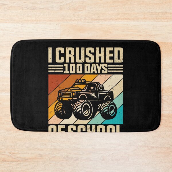Item preview, I Crushed 100 Days Of School Monster Truck Student Celebration designed and sold by PopStars1993.