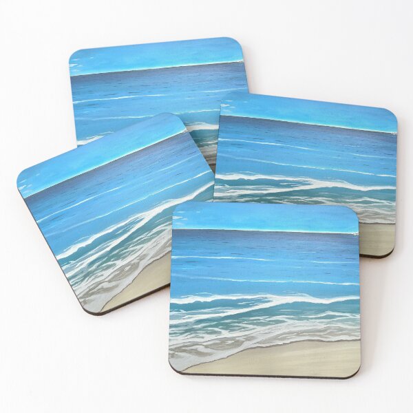 Item preview, Calm Summer Beach Painting designed and sold by AshionX.