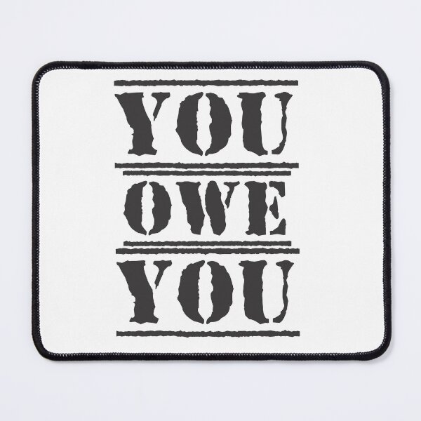 Item preview, You Owe You - Bold Motivational Streetwear Design designed and sold by KingDesigns05.