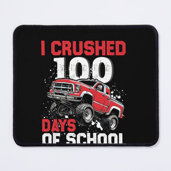 Item preview, I Crushed 100 Days Of School Monster Truck Student Boys Celebration designed and sold by PopStars1993.