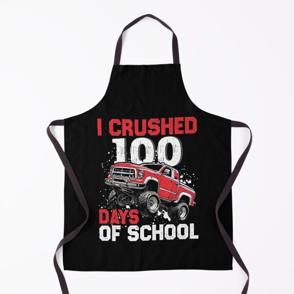 Item preview, I Crushed 100 Days Of School Monster Truck Student Boys Celebration designed and sold by PopStars1993.