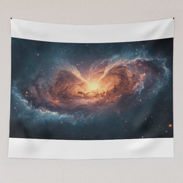 Item preview, Cosmic Embrace: Nebula Art Print designed and sold by Nick Seidel.