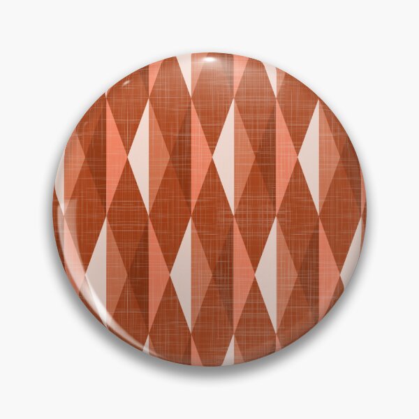 Item preview, Diamond Geometric Rust designed and sold by mirimo.