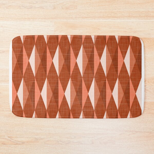 Item preview, Diamond Geometric Rust designed and sold by mirimo.