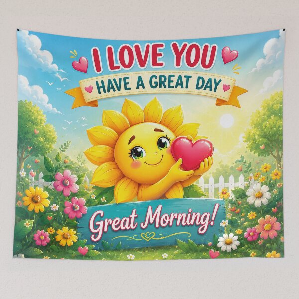Item preview, Great Morning Garden Love designed and sold by BlissBlvdShop.
