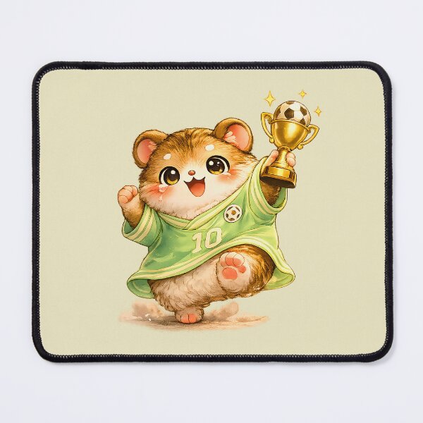 Item preview, Victory Dance Hamster ?⚽ Cute Football Champion Design designed and sold by Pick'n Quick.