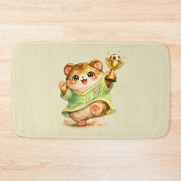 Item preview, Victory Dance Hamster ?⚽ Cute Football Champion Design designed and sold by Pick'n Quick.