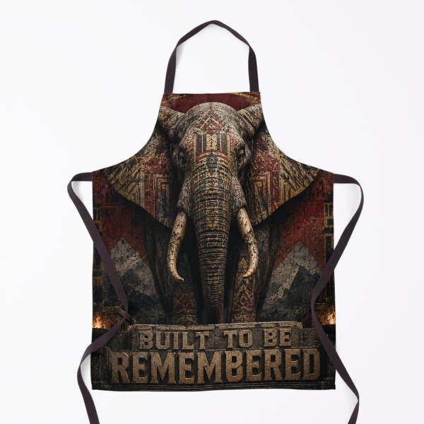 Item preview, Solo Founder Legacy Elephant Brutalist Art Print designed and sold by SavannaStrikes.