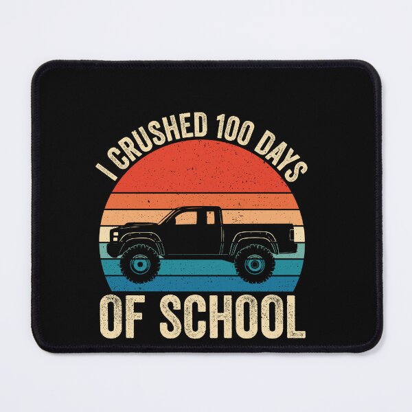 Item preview, I Crushed 100 Days Of School Truck Boy Student designed and sold by PopStars1993.